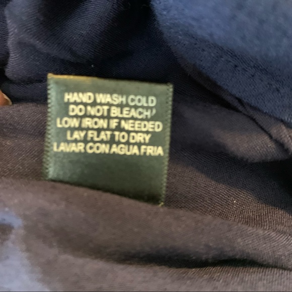 Skies Are Blue Long Sleeve Dress Blue Size M - Picture 15 of 15